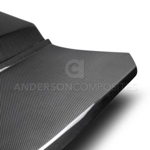 Chevrolet Camaro Hood - Anderson Composites - Type-AZ Double Sided Carbon Fiber - `16-`21 Chevrolet Camaro Hood - Anderson Composites - Type-AZ Double Sided Carbon Fiber - `16-`21